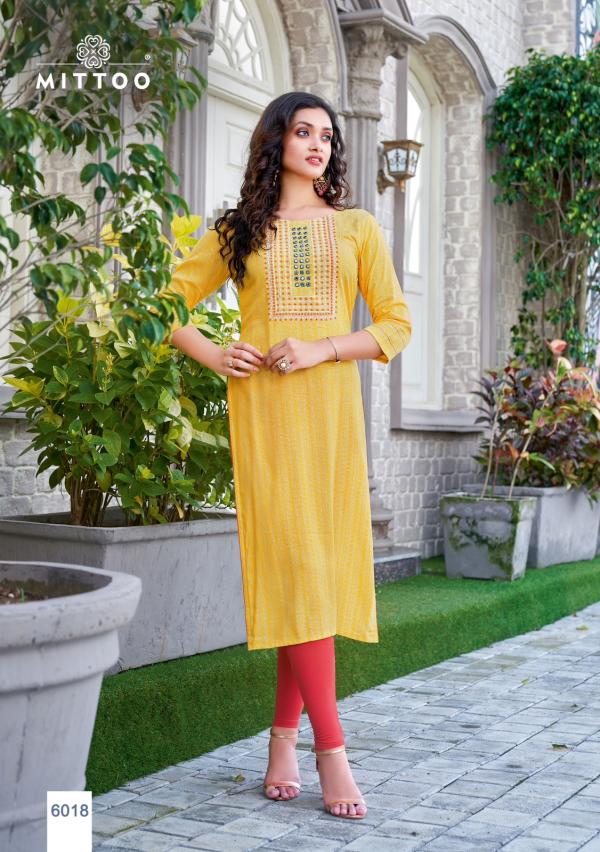 Mittoo Bandhan Vol 3 New Rayon  Designer Kurti Collection